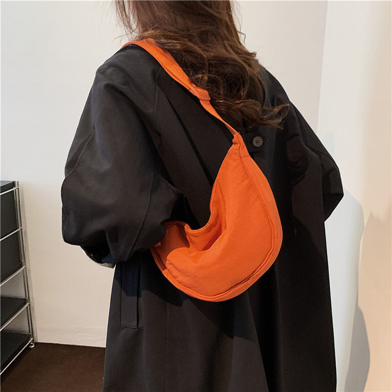 Shoulder Messenger Nylon Dumpling Bag
